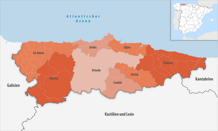 Asturien: Geographie, Bevölkerung, Geschichte