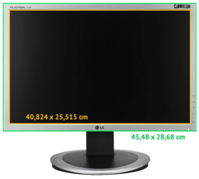 Computer-Monitor „LG L194WT-SF“, 2007.