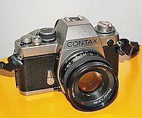 Contax S2 with 蔡司Planar f1,7 50 mm 镜头