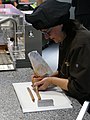 Fabrication du chocolat au musée de la chocolaterie Camille Bloch