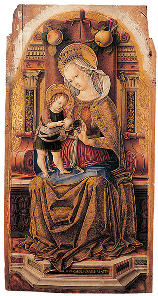 <i>Saint Peter Martyr Altarpiece</i> Altarpiece by Carlo Crivelli