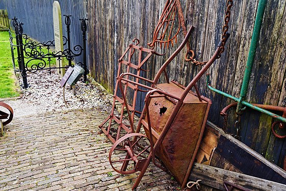 Cultural-historical Museum in De Waal, a picturesque village on Texel island.