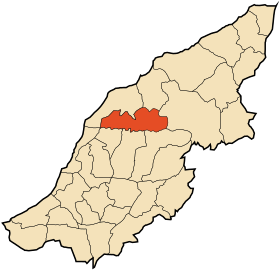 Localisation de Sidi Belattar