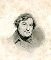 Germinal Pierre Dandelin in 1850 overleden op 15 februari 1847
