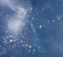 Danger Island on the western rim of the Great Chagos bank