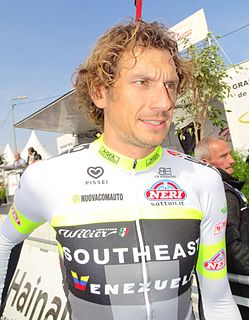 Filippo Pozzato Italian cyclist