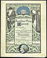 Patronatsschein der Deutschen Festspiel-Stiftung vom 22. Mai 1922