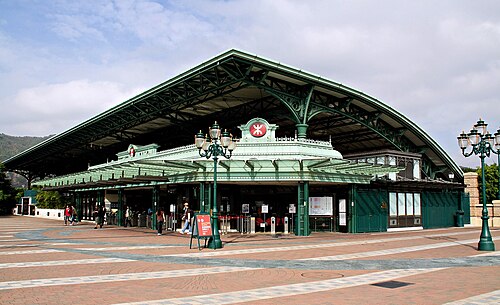 La gare de train de la Disney Resort Line