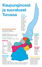 Pienoiskuva sivulle Turun kaupunginosat