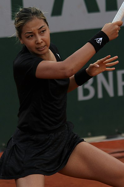 Diyas at the 2022 French Open