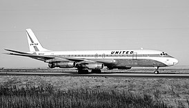 DC-8-11 авиакомпании UAL