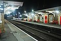 View from Platform 2 at night (2021)