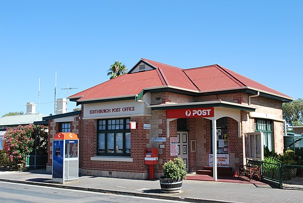 A post office building in Edithburgh, Australia