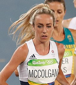 Eilish McColgan vuonna 2016.