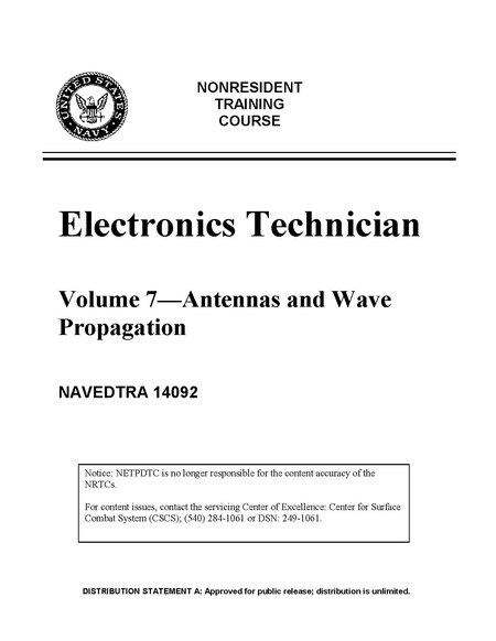 ไฟล์:Electronics Technician - Volume 7 - Antennas and Wave Propagation - NAVEDTRA 14092.pdf