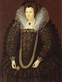 Elizabeth Finch, Countess of Winchelsea, by Marcus Gheeraerts the Younger, 1600 (although attributed to Cornelius Johnson while in the Lenthall collection).