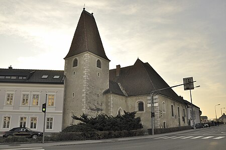 Enns Bürgerspital und Kirche