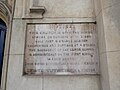 Epigraph on the exterior of St Mary Magdalen Church in Bermondsey. [206]