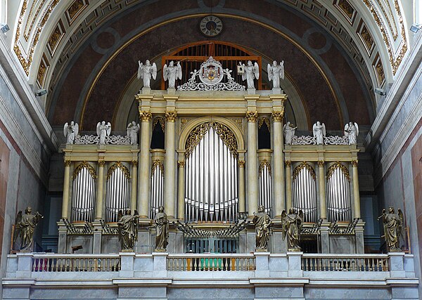 The organ in Esztergom Basilica