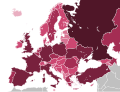 Thumbnail for List of European countries by population