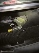 Improvised explosive devices in the car trunk of Crooks found by the FBI