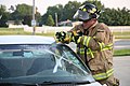 * Nomination Cutting a windshield with a glass saw at an extrication exercise, Oakwood, Illinois. --Dschwen 19:20, 18 July 2008 (UTC) * Promotion Well-executed Barabas 22:54, 21 July 2008(UTC)  Comment: I can't believe you are robbing a car, Daniel ;-) -- Alvesgaspar 19:27, 18 July 2008 (UTC), Hey I was just an innocent bystander! --Dschwen 00:19, 19 July 2008 (UTC)