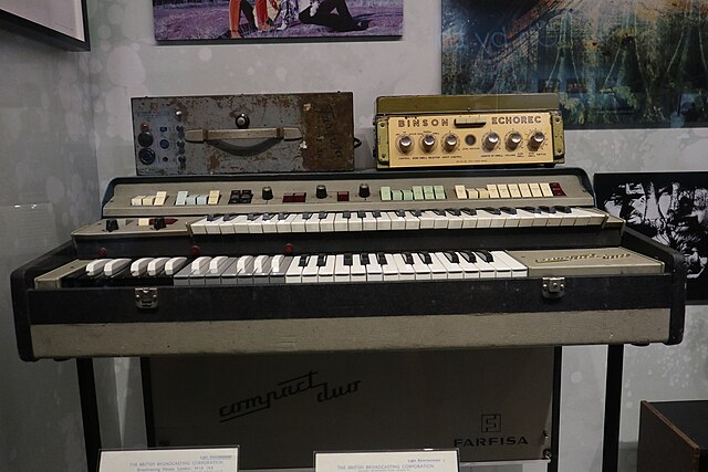 Wright's Farfisa Compact-Duo organ, used on A Saucerful of Secrets.