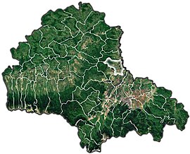 Locatie binnen de provincie
