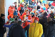 Deutsch: 2. und finaler Lauf der Juniorinnen bei den 33. FIL Juniorenweltmeisterschaften 2018 in Altenberg/Erzgebirge am 1. Februar 2018 (Namen der Abgebildeten in den Kategorien) English: 2nd and final run female juniors at the 2018 33th FIL Junior World Championships at Februar 1st alt Altenberg, Germany (names in categories)