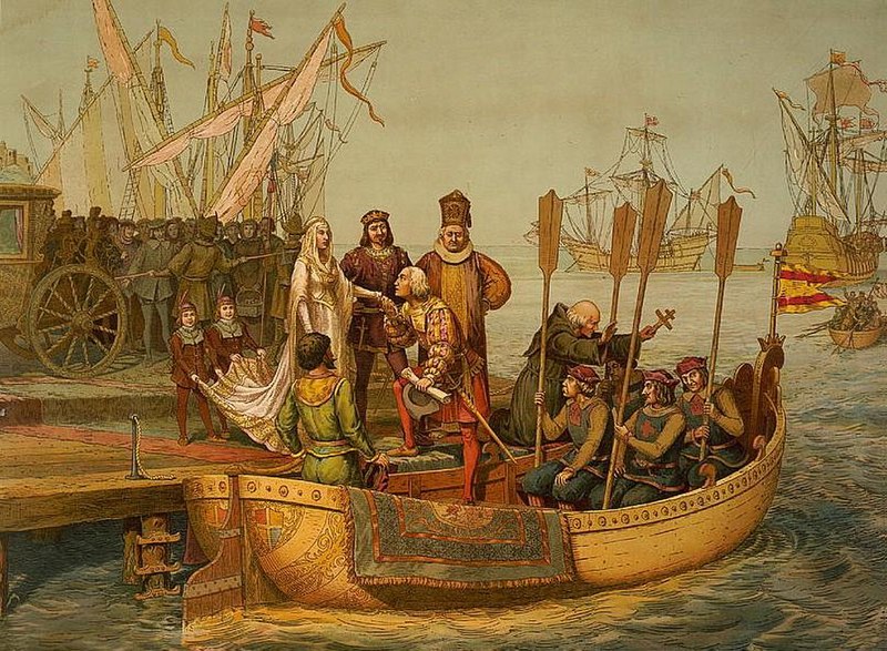 File:First Voyage, Departure for the New World, August 3, 1492.jpg