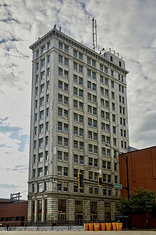 Bresee Tower, the tallest building in Danville First actionable Bank Building (Danville, Illinois).jpg