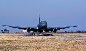 First delivered KC-46 lands at McConnell AFB 20190125.jpg