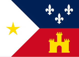 <span class="mw-page-title-main">Flag of Acadiana</span> Ethnic flag