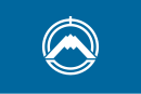 Vlag van Fujiyoshida-shi