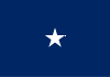 Bandera de un contraalmirante de la Armada de los Estados Unidos (mitad inferior) .svg