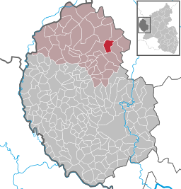 Läget för Fleringen i Eifelkreis Bitburg-Prüm