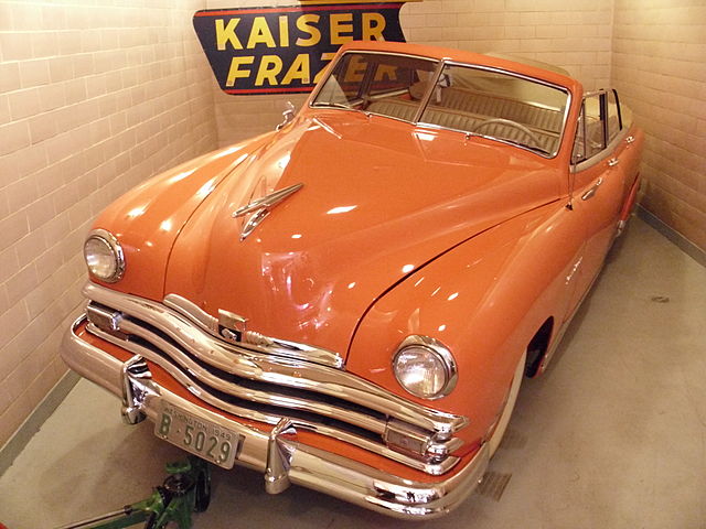 1949 Kaiser Deluxe Four-Door Convertible at the LeMay Family Collection