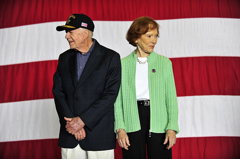 File:Flickr - Official U.S. Navy Imagery - Former President Jimmy Carter and Former first lady Rosalynn Carter visit USS Peleliu..jpg