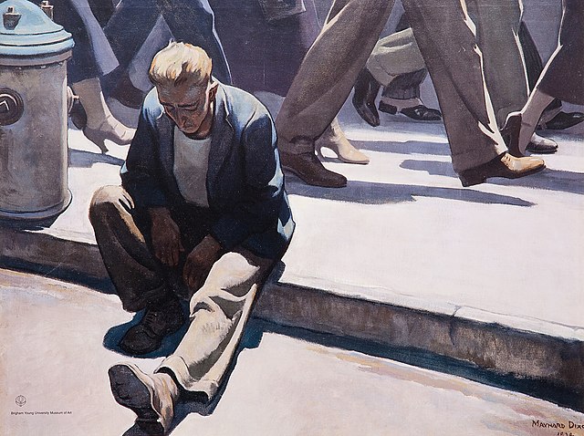 Forgotten Man by Maynard Dixon