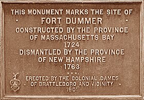 Przykładowa ilustracja artykułu Fort Dummer