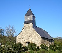 L'église Sainte-Eugienne.