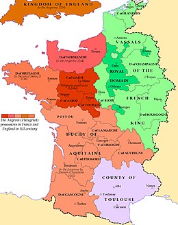 Regno di Francia - Mappa
