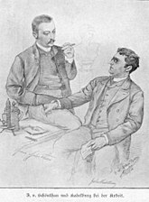 Франц фон Шёнтан и Густав Кадельбург (художник К. В. Аллерс)