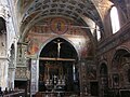 Fresken in der Kirche Santa Maria Assunta in San Siro am Comer See