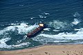 Shipwreck of Frotamerica at the west coast of Namibia