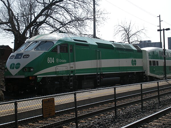 An MP40PH-3C locomotive