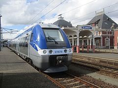 Z 27500 en gare de Saint-Brieuc.