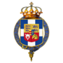 Gartered arms of George I, King of the Hellenes.png