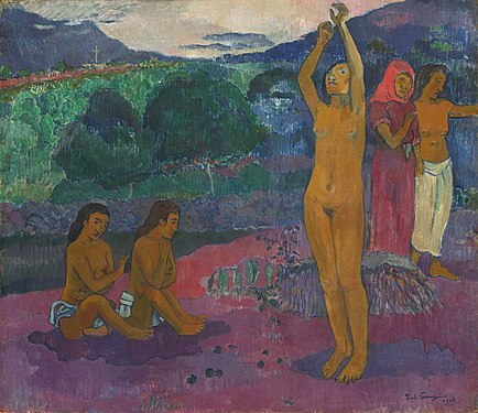 L'Invocation, de Gauguin, 1903.