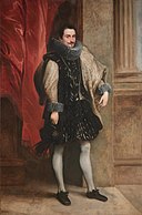 Genoese Nobleman by Anthony van Dyck, Schorr Collection.JPG